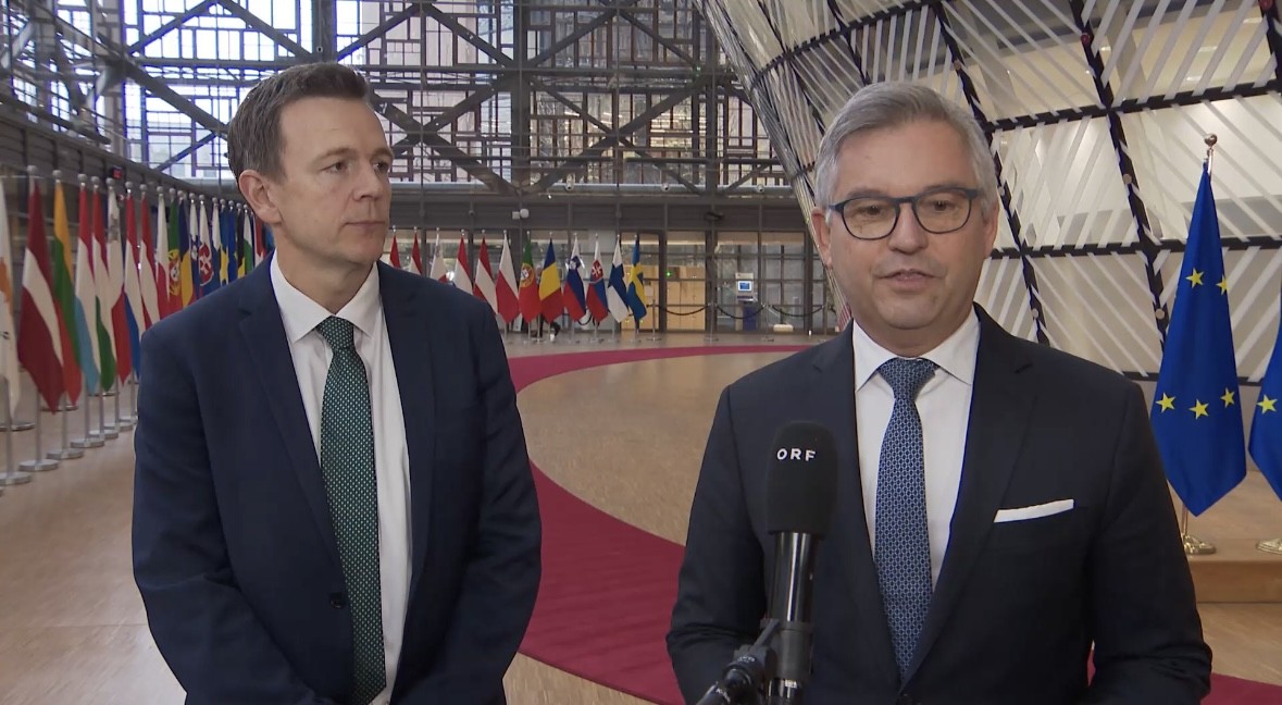 مفوض الاتحاد لشؤون الهجرة ماغنوس برونر في تصريح للصحفيين