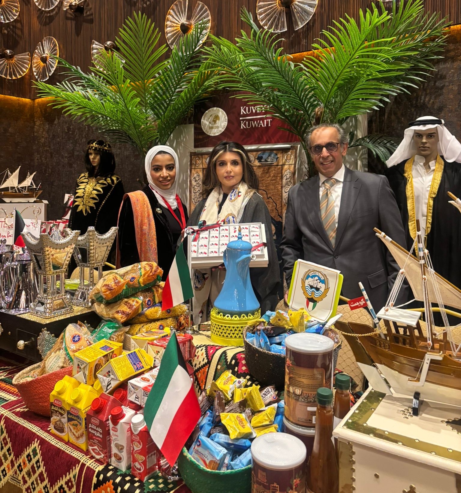 سفارة الكويت في أنقرة تشارك في البازار السنوي لجمعية (ديمد) الخيرية