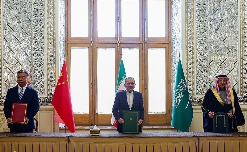 انعقاد الاجتماع الثالث للجنة الثلاثية الإيرانية السعودية الصينية المشتركة لمتابعة (اتفاق بكين) في طهران