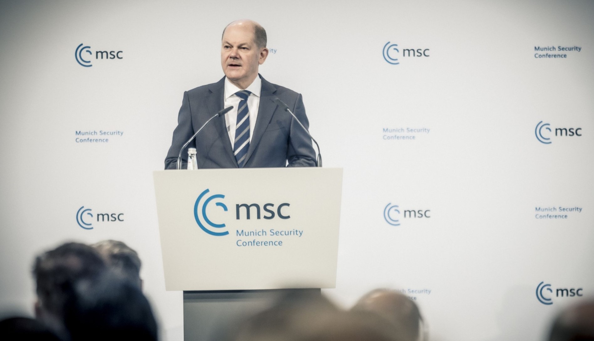 Le chancelier allemand, Olaf Scholz.