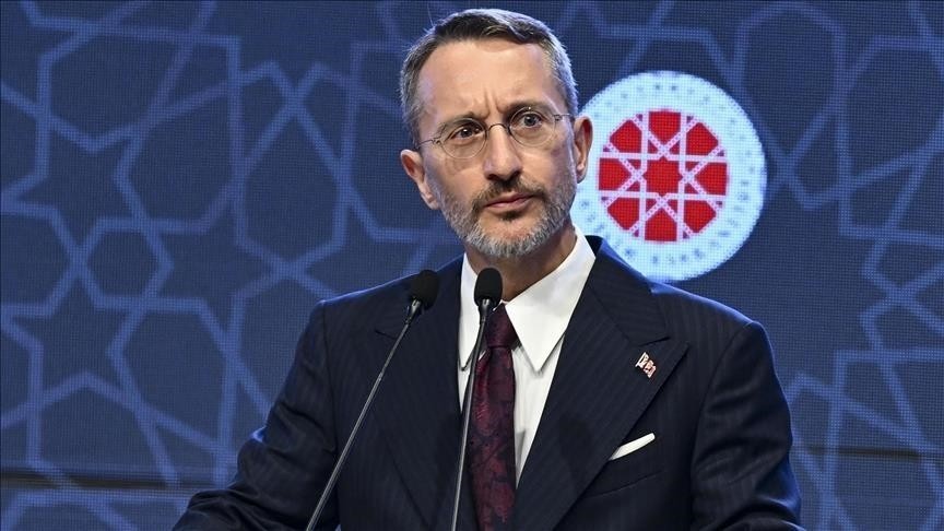Fahrettin Altun head of communications at the Turkish presidency