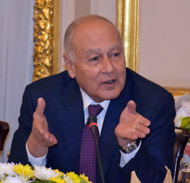 Secretary-General of the Arab League, Ahmad Abul-Gheit