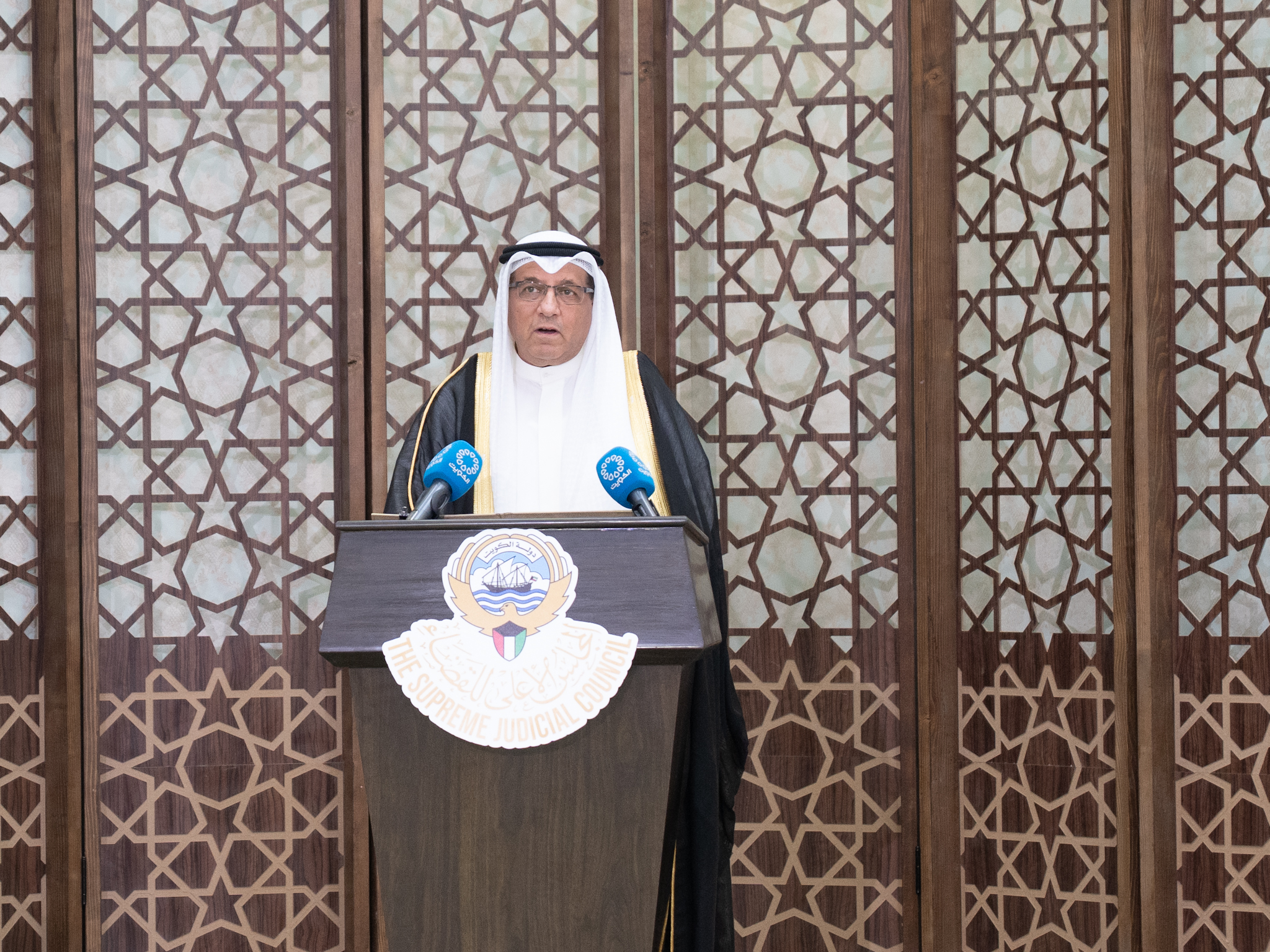 chief of the Supreme Judicial Council and the Moon-Sighting Committee Adel Bouresli