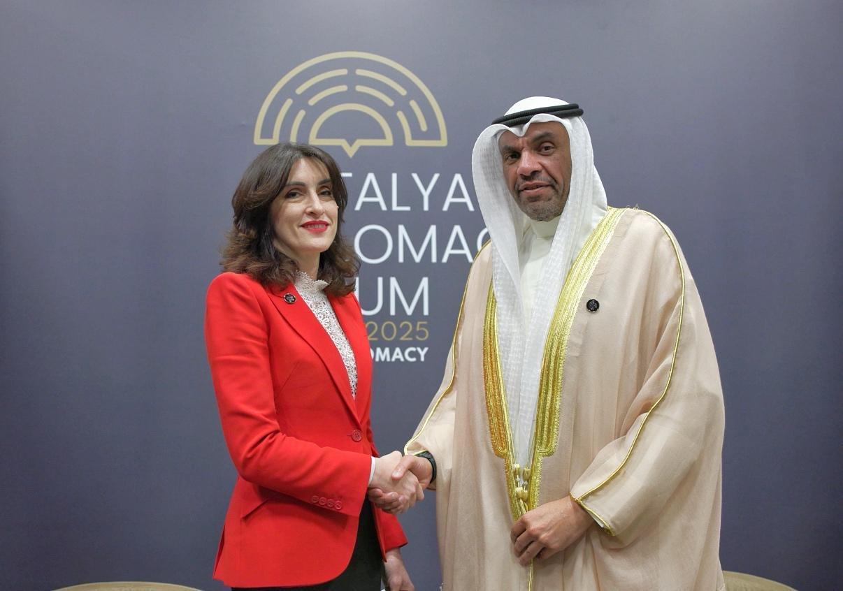 Kuwait Crown Prince's Representative meets Georgia's FM