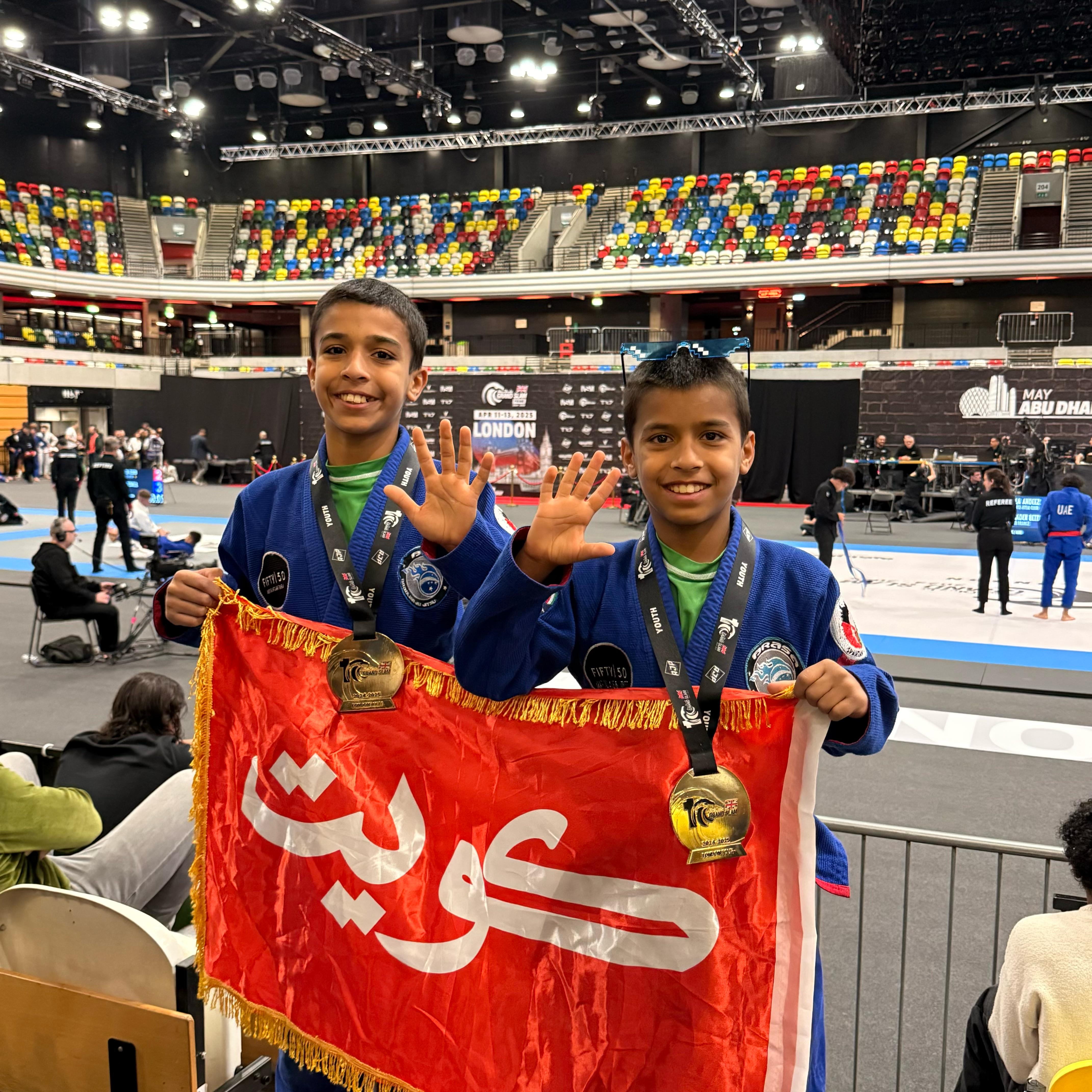 Two Kuwaiti athletes win gold at Jiu-Jitsu World Tour London