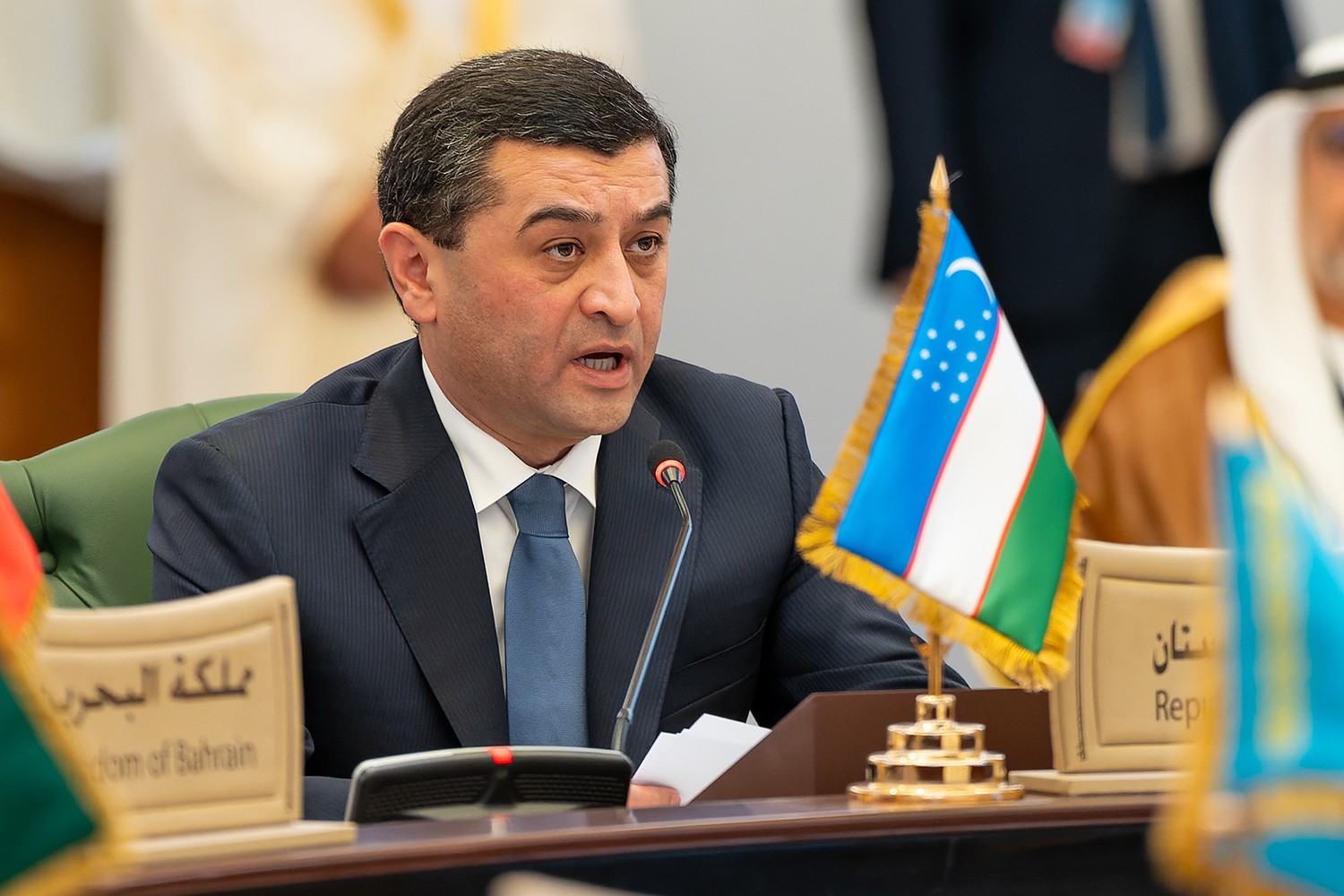 Uzbekistan Foreign Minister Bakhtiyor Saidov