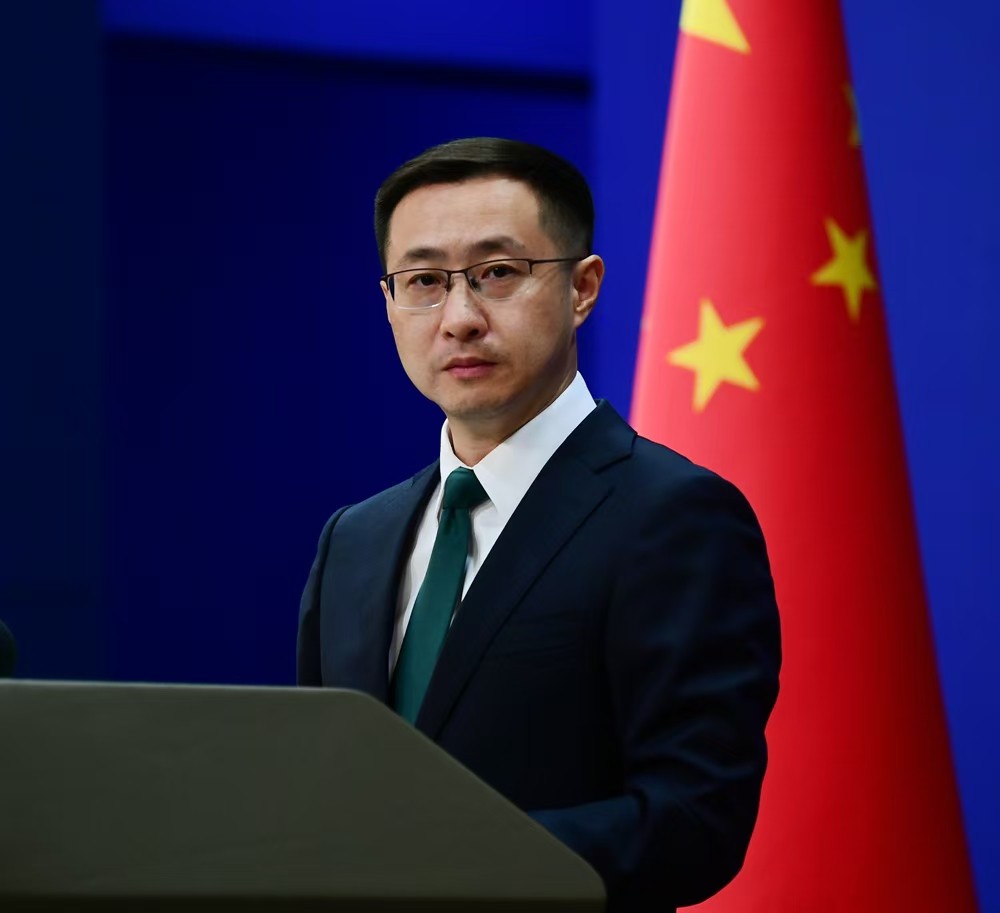 Chinese Foreign Ministry spokesperson Lin Jian