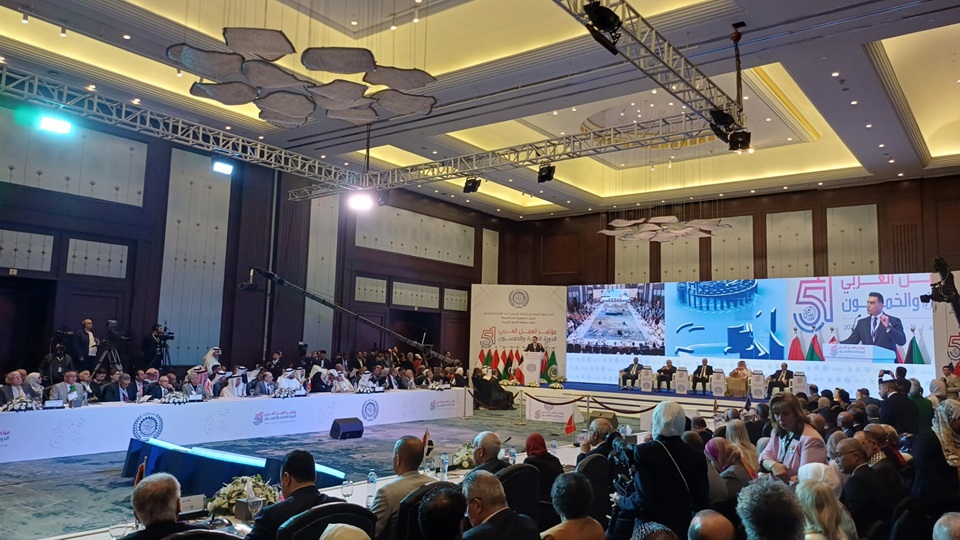The 51st Arab Labor Conference, organized by the Cairo-based Arab League's labor organization