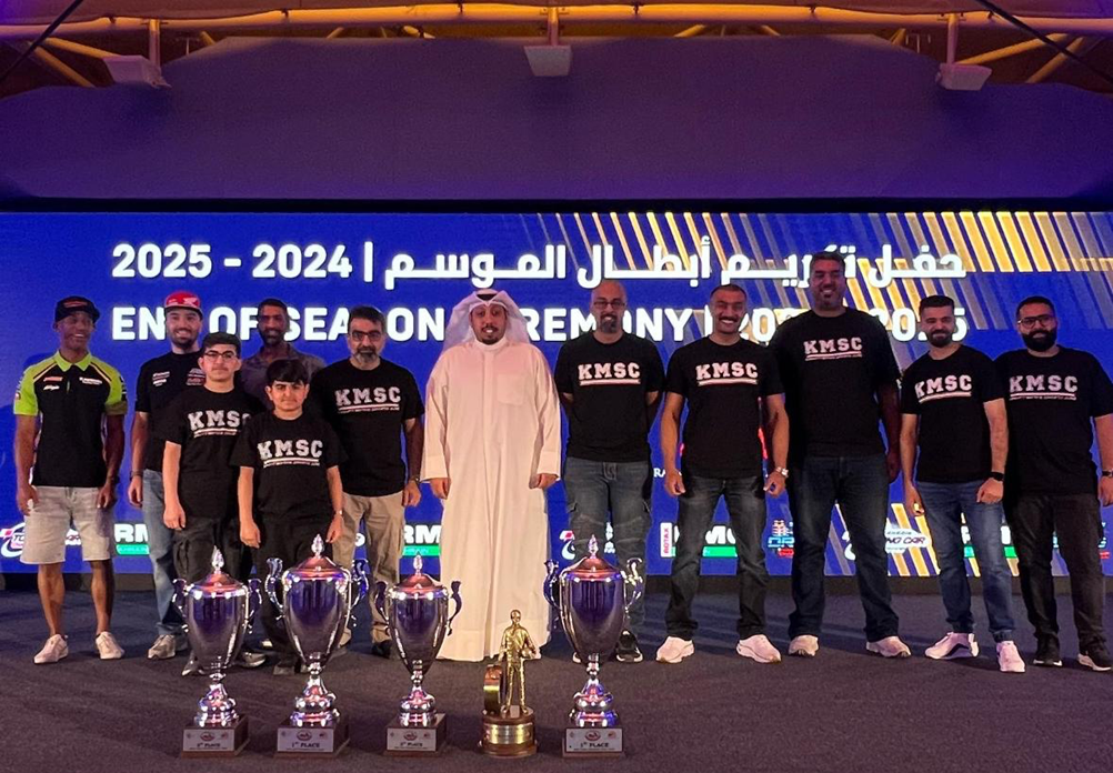 النادي الكويتي للسيارات والدراجات الآلية يتوج ببطولة البحرين للدراجات النارية