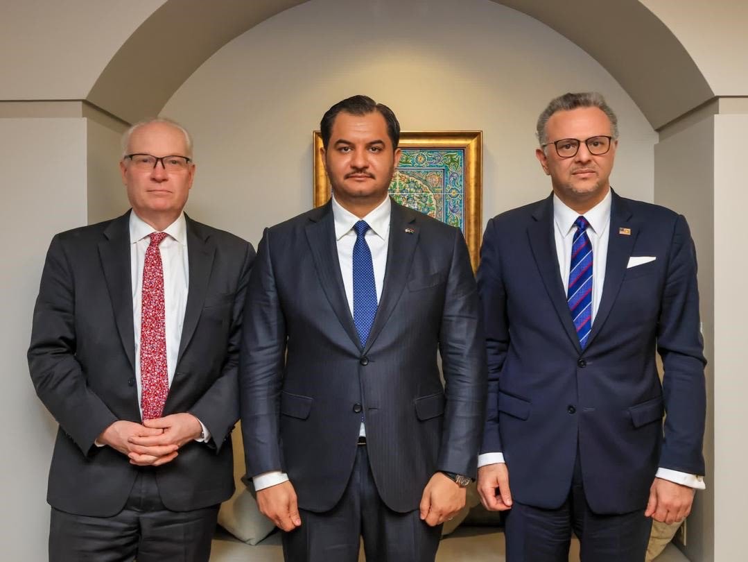 المسؤول الكبير في المكتب تيم ليندركينغ والمستشار الكبير مسعد بولس  استضافوا لفريق صدام حفتر مبعوث القائد العام للجيش الوطني الليبي خليفة حفتر