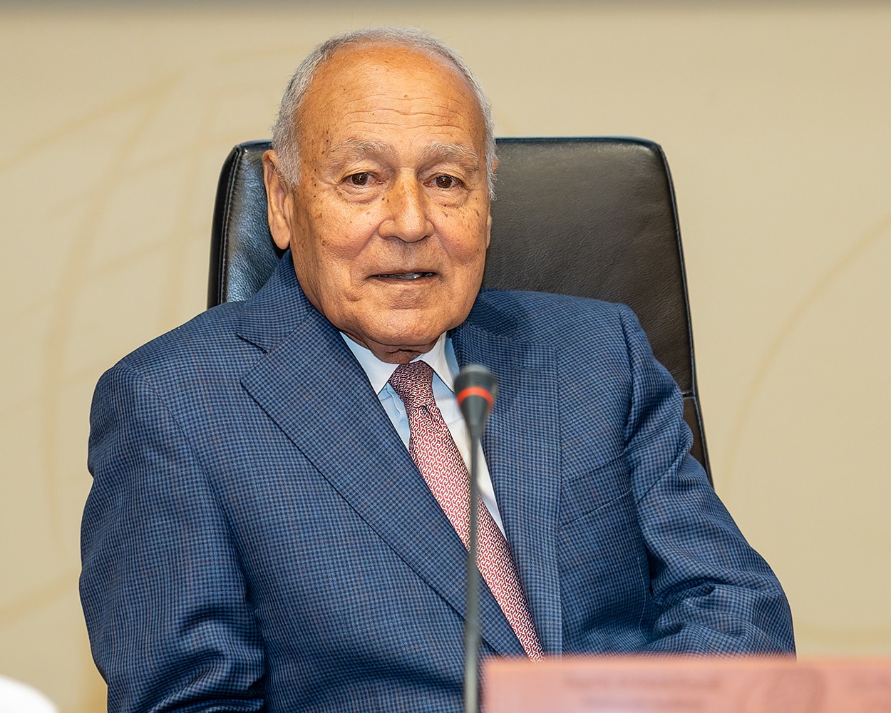 Arab League Secretary-General Ahmad Aboul Gheit