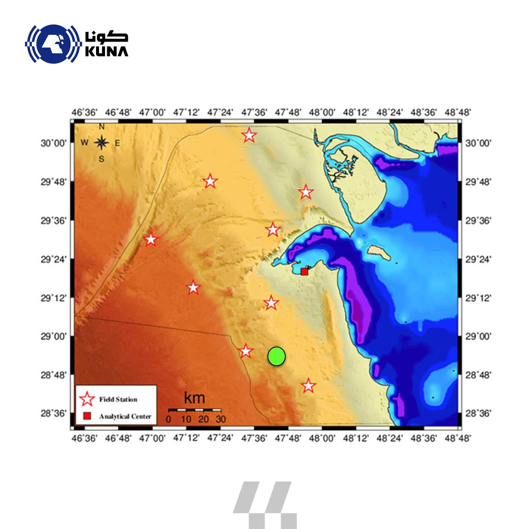 Kuwait records 3.2-magnitude earthquake                                                                                                                                                                                                                   