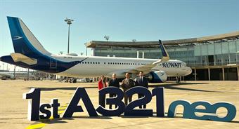Kuwait Airways réceptionne un nouvel Airbus A321neo 