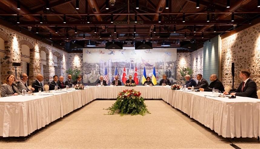 Turkish-US-Ukrainian meeting kicks off in Istanbul
