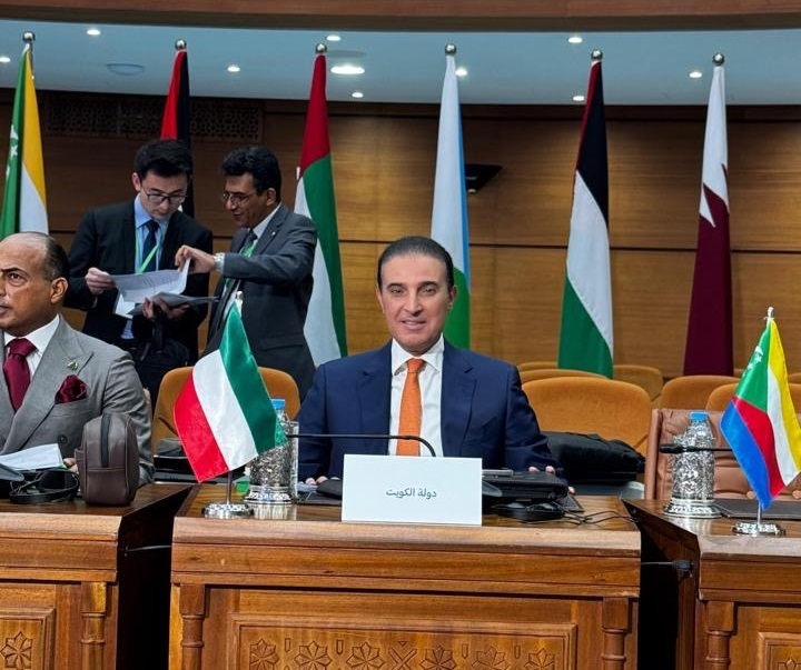 المندوب الدائم لدولة الكويت لدى جامعة الدول العربية السفير طلال المطيري
