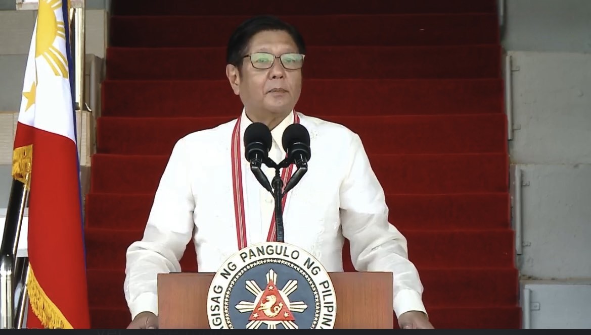 Philippine President Ferdinand Marcos