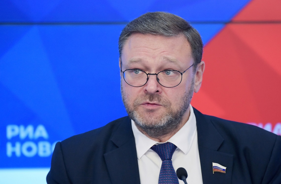 Le vice-président du Conseil de la Fédération de Russie, Konstantin Kosachev