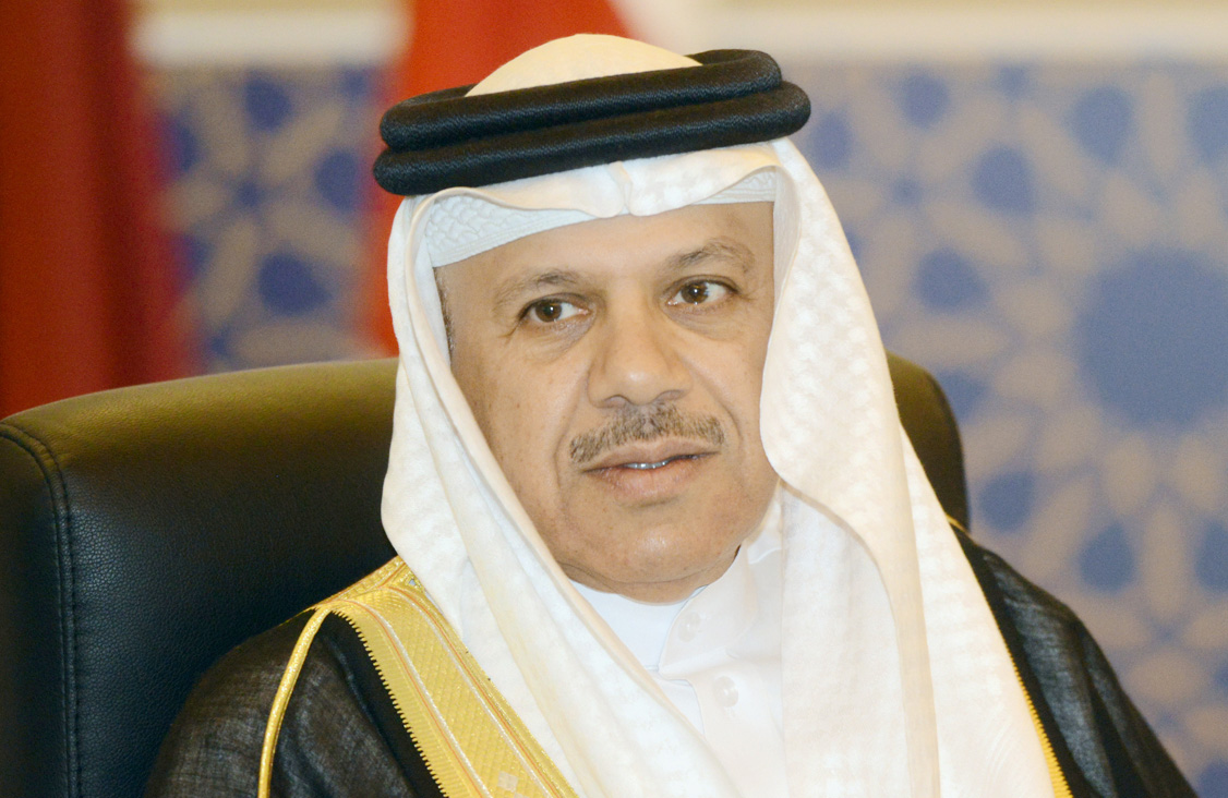 وزير الخارجية البحريني الدكتور عبداللطيف الزياني