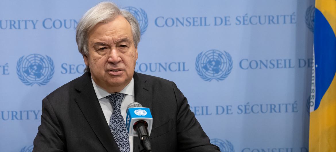UN Secretary-General Antonio Guterres