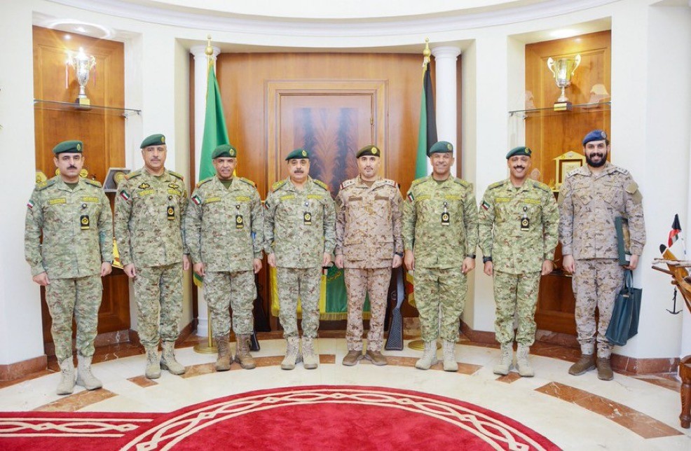 National Guard Undersecretary Lieutenant General Hashem Al-Refaie met with the Saudi Military Attache Brigadier General Farhan Al-Shathri