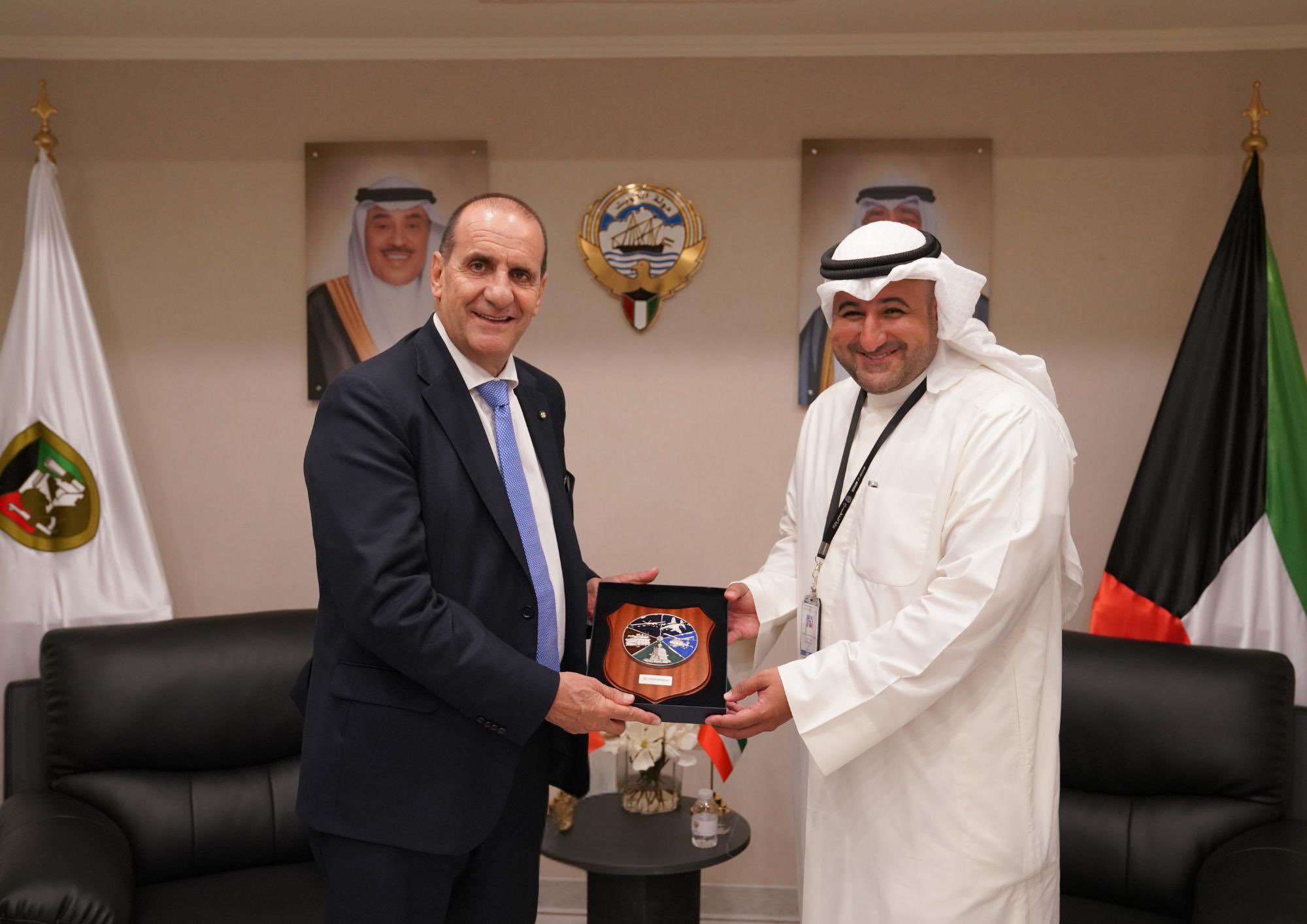 Kuwait DM, Italy's Leonardo Co. eye closer coop.