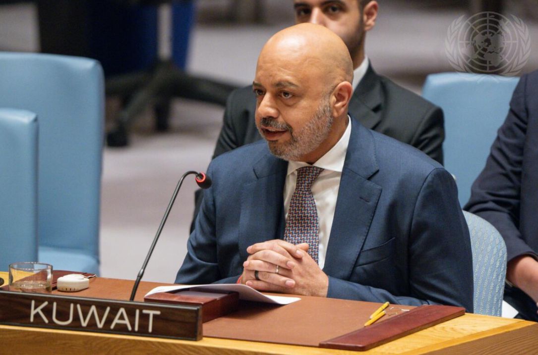 مندوب دولة الكويت الدائم لدى الأمم المتحدة السفير طارق البناي
