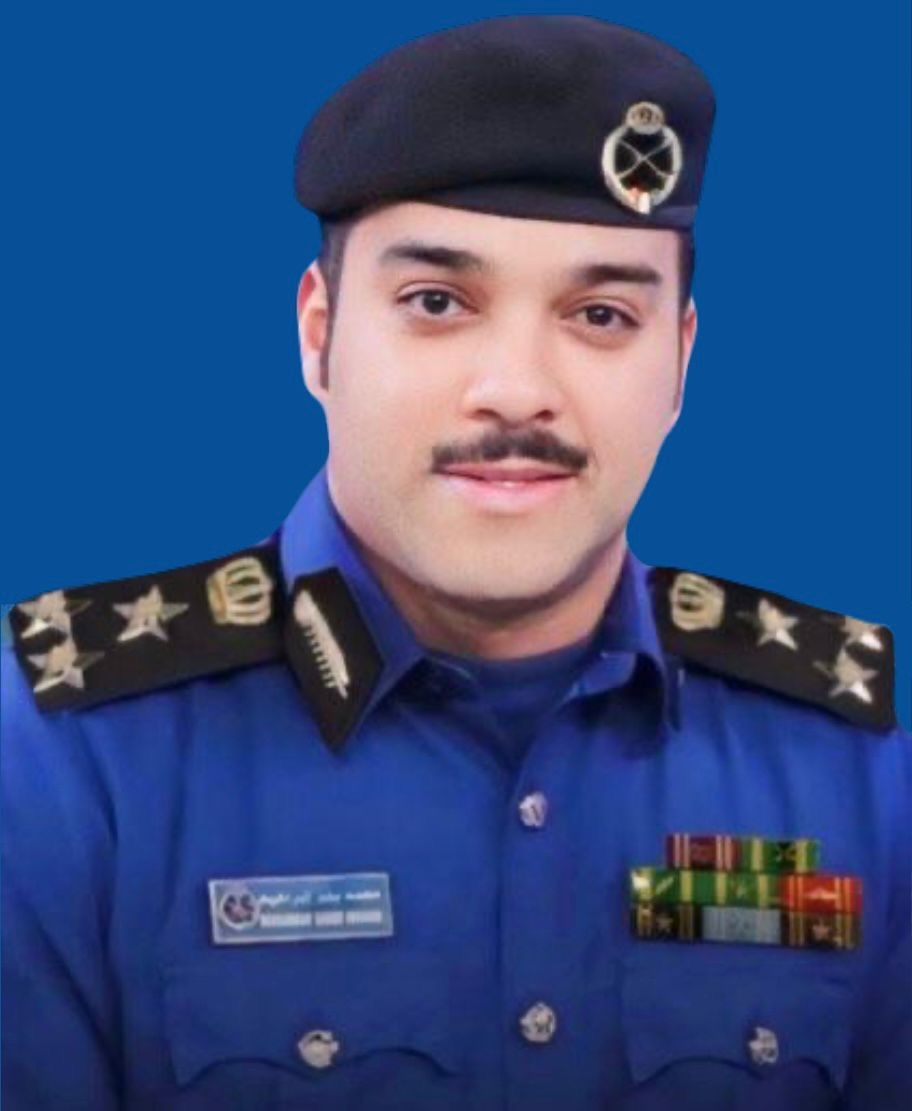 مدير إدارة العلاقات العامة والإعلام في قوة الإطفاء العام العميد محمد الغريب