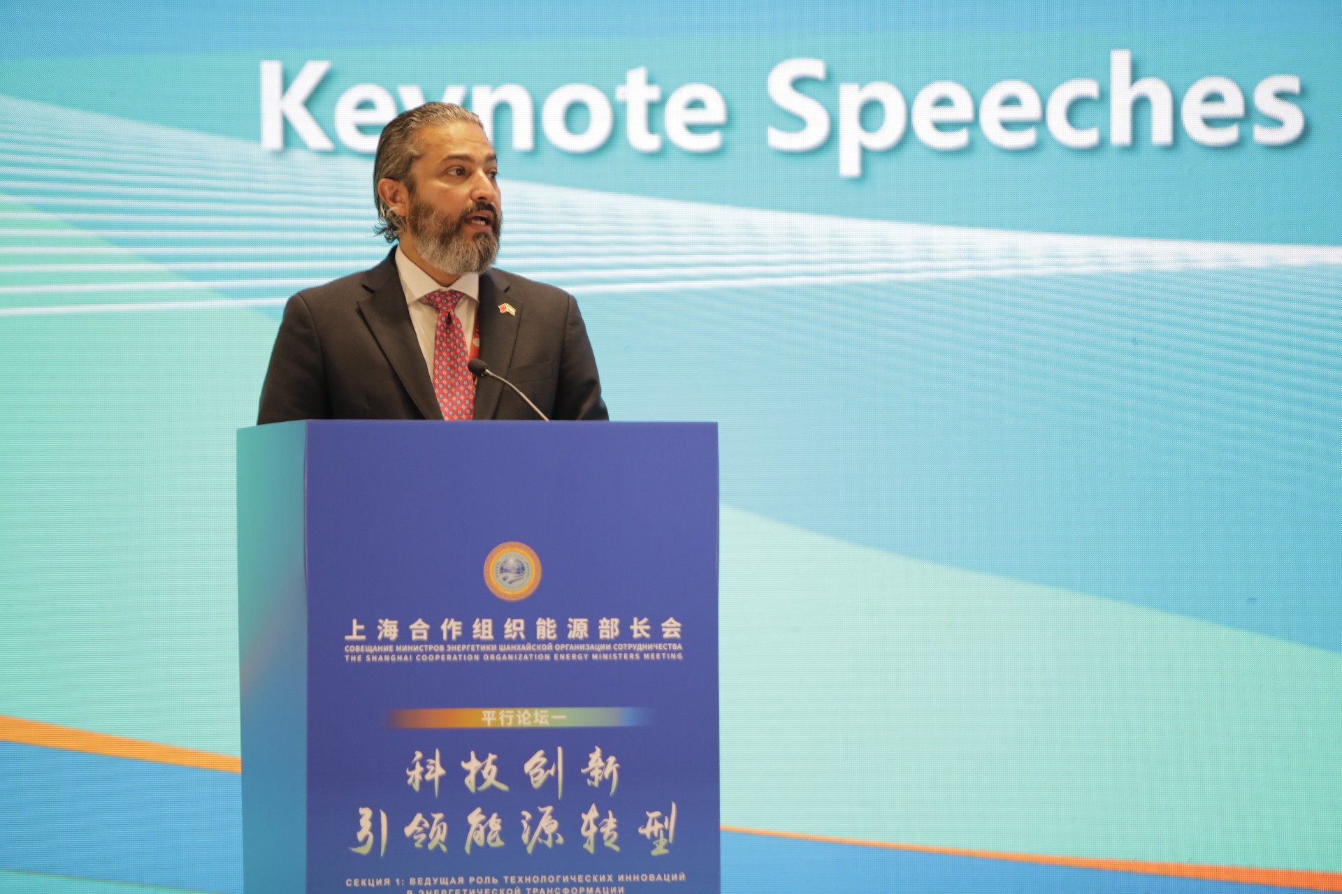 Representative of Kuwait Embassy in Beijing Abdulaziz Al-Dekheil