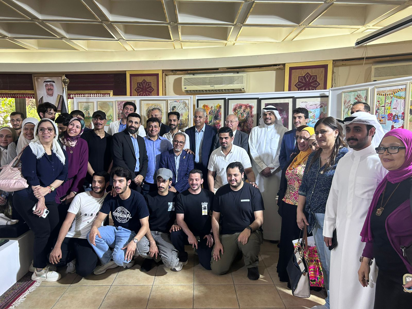المكتب الثقافي الكويتي بالقاهرة يستضيف معرضا لأعمال الطلبة الكويتيين الدارسين بجامعة حلوان