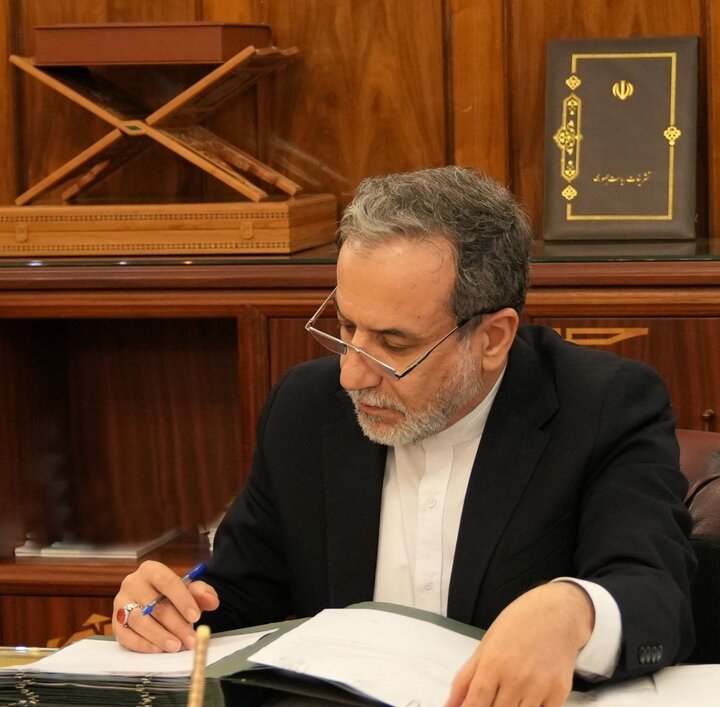 Iranian Foreign Minister Abbas Araqchi