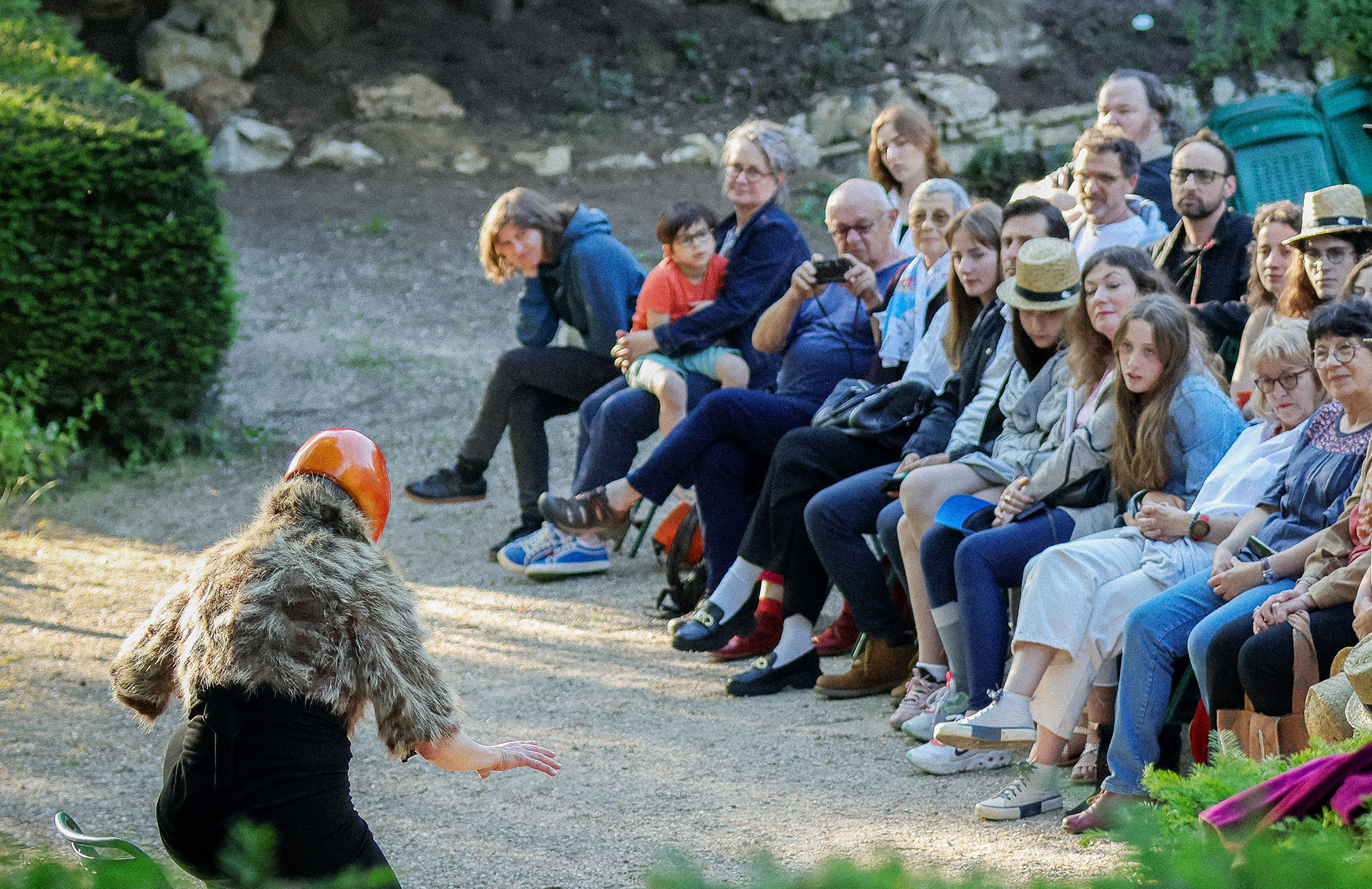 Open-air theatre performances at Shakespeare's Garden