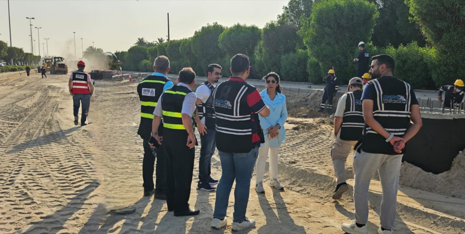 وزير الأشغال تتفقد مشروع الدائري الرابع للوقوف على آخر مستجدات سير العمل