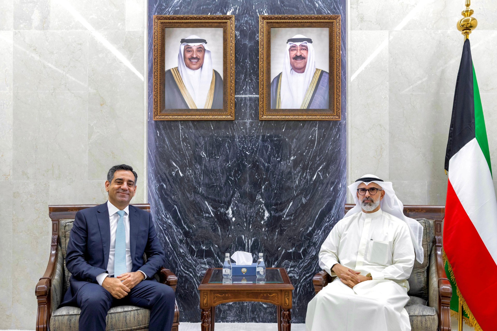 Deputy Foreign Minister receives the outgoing Charge D'affaires of the Lebanese Embassy