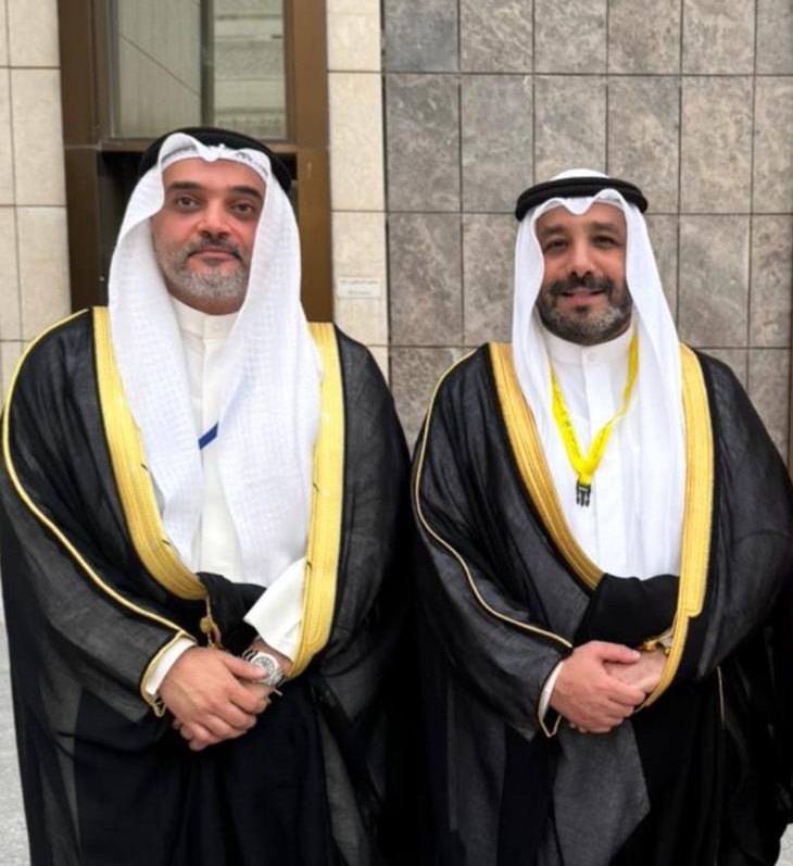 Kuwaiti Ambassador Sheikh Sabah Nasser Sabah Al-Ahmad Al-Sabaj and consul general Yousef Al-Taneeb 