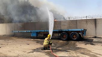 (الإطفاء): 5 مراكز تسيطر على حريق مخزن بمنطقة جنوب أمغرة                                                                                                                                                                                                  