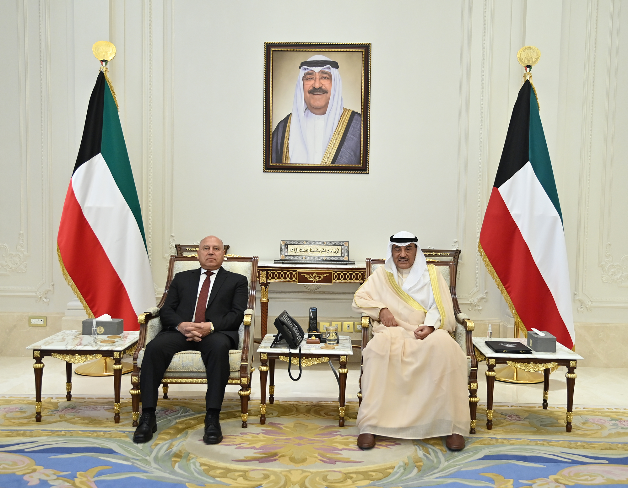 His Highness the Crown Prince receives Egyptian Deputy Prime Minister for Industrial Development and Minister of Transport and Industry