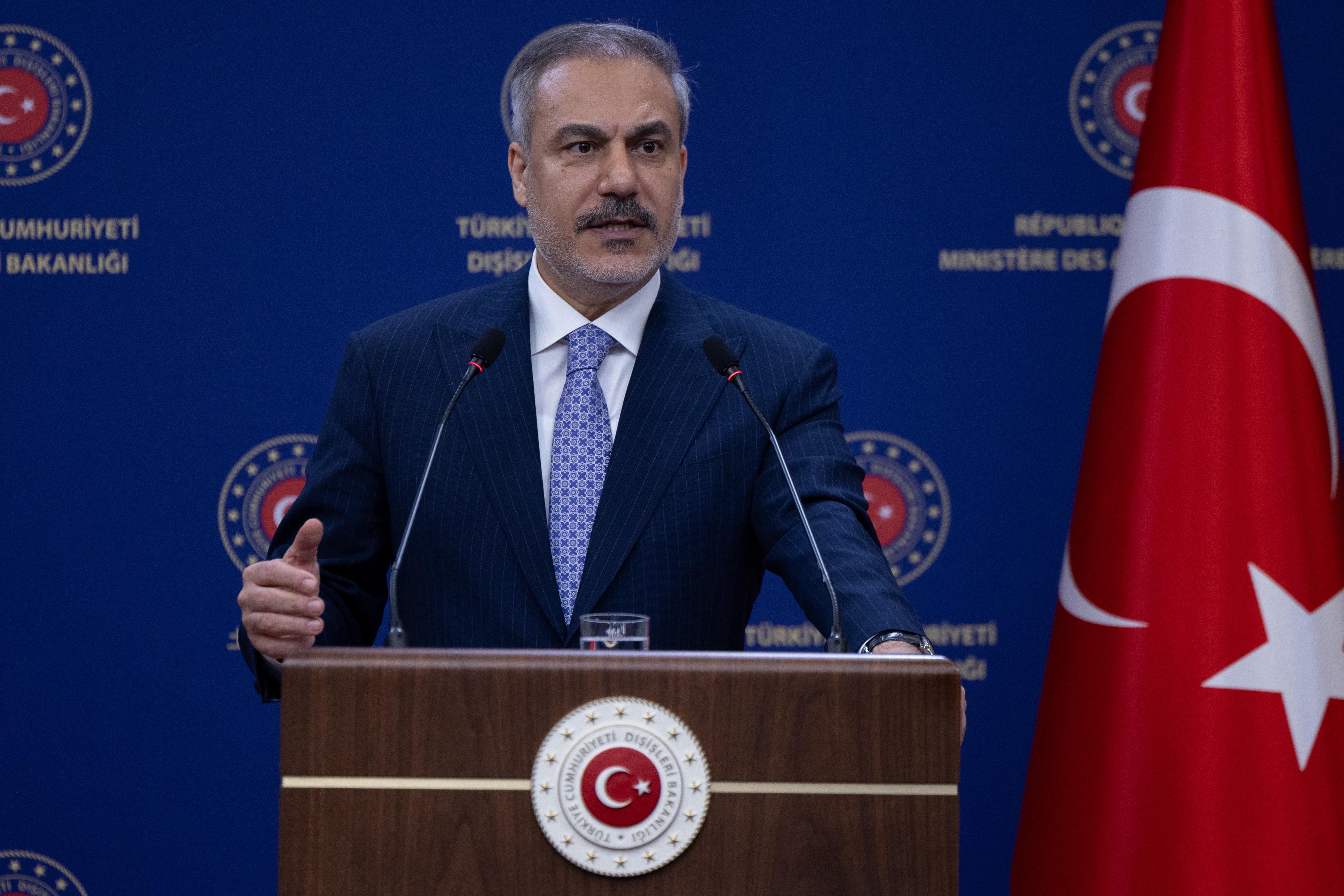 وزير الخارجية التركي هاكان فيدان