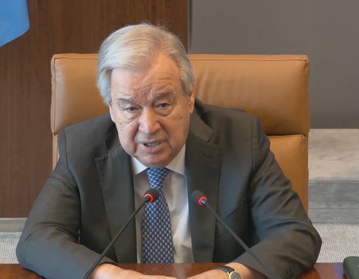 UN Secretary-General Antonio Guterres