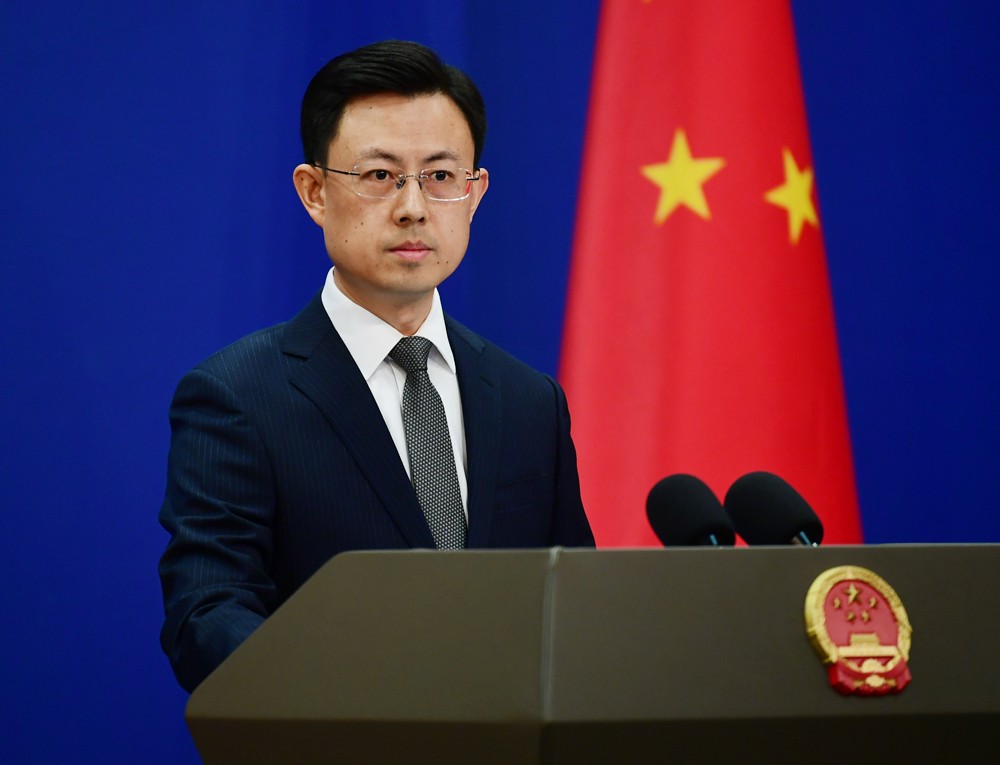 Le porte-parole du ministère chinois des Affaires étrangères, Guo Jiaqun