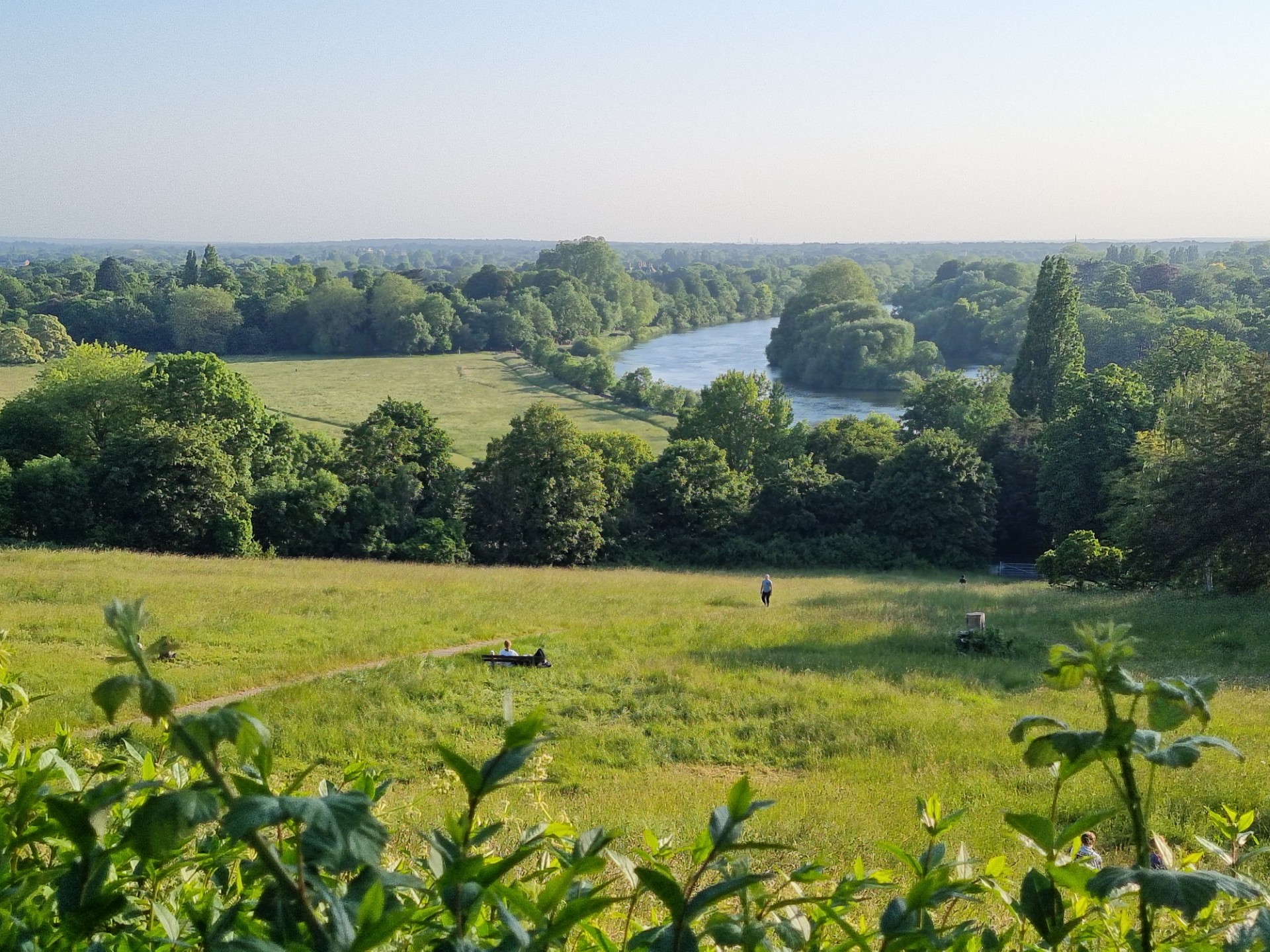 Richmond Hill .. calming oasis away from London's city bustle