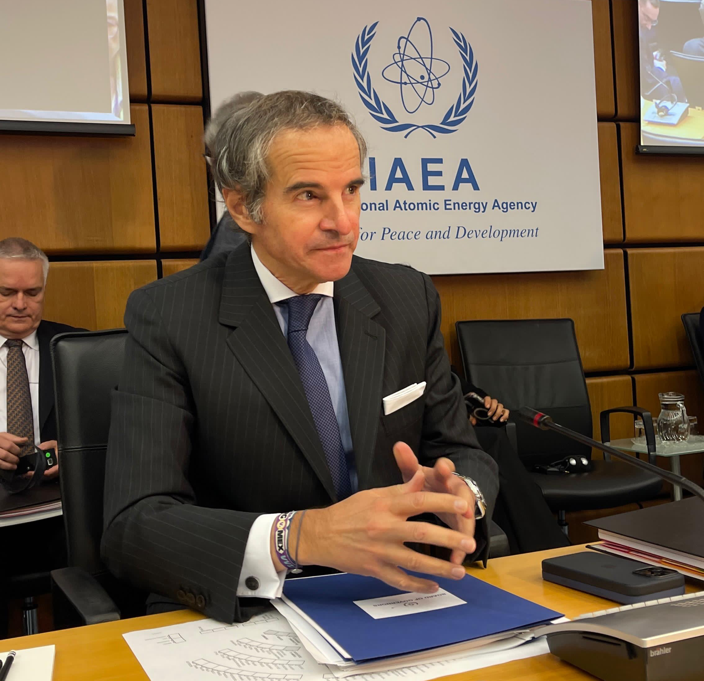 المدير العام للوكالة رافائيل غروسي