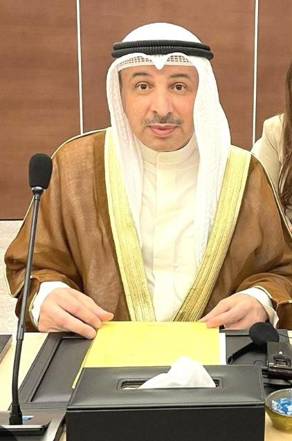 مندوب دولة الكويت الدائم لدى الأمم المتحدة والمنظمات الدولية الأخرى في جنيف السفير ناصر الهين