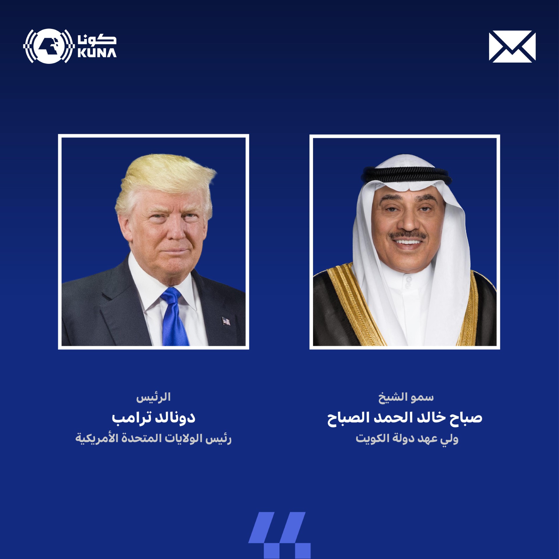 سمو ولي العهد يهنئ الرئيس الأمريكي بالذكرى الـ249 لاستقلال بلاده