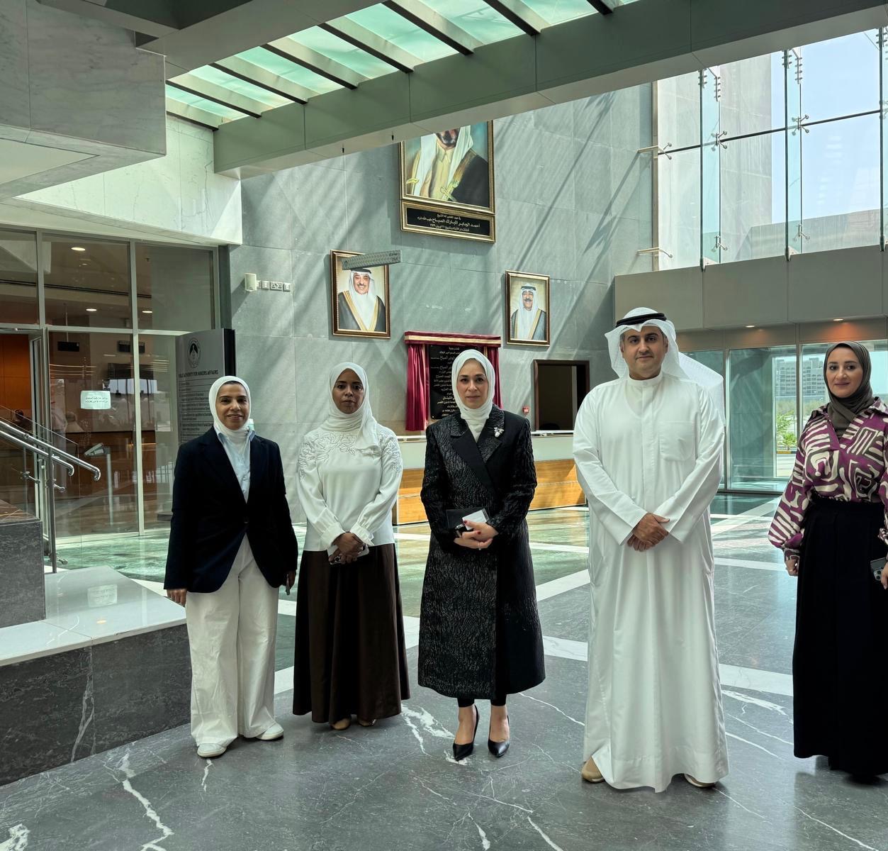 ‏وزير العدل ‏خلال الجولة التفقدية