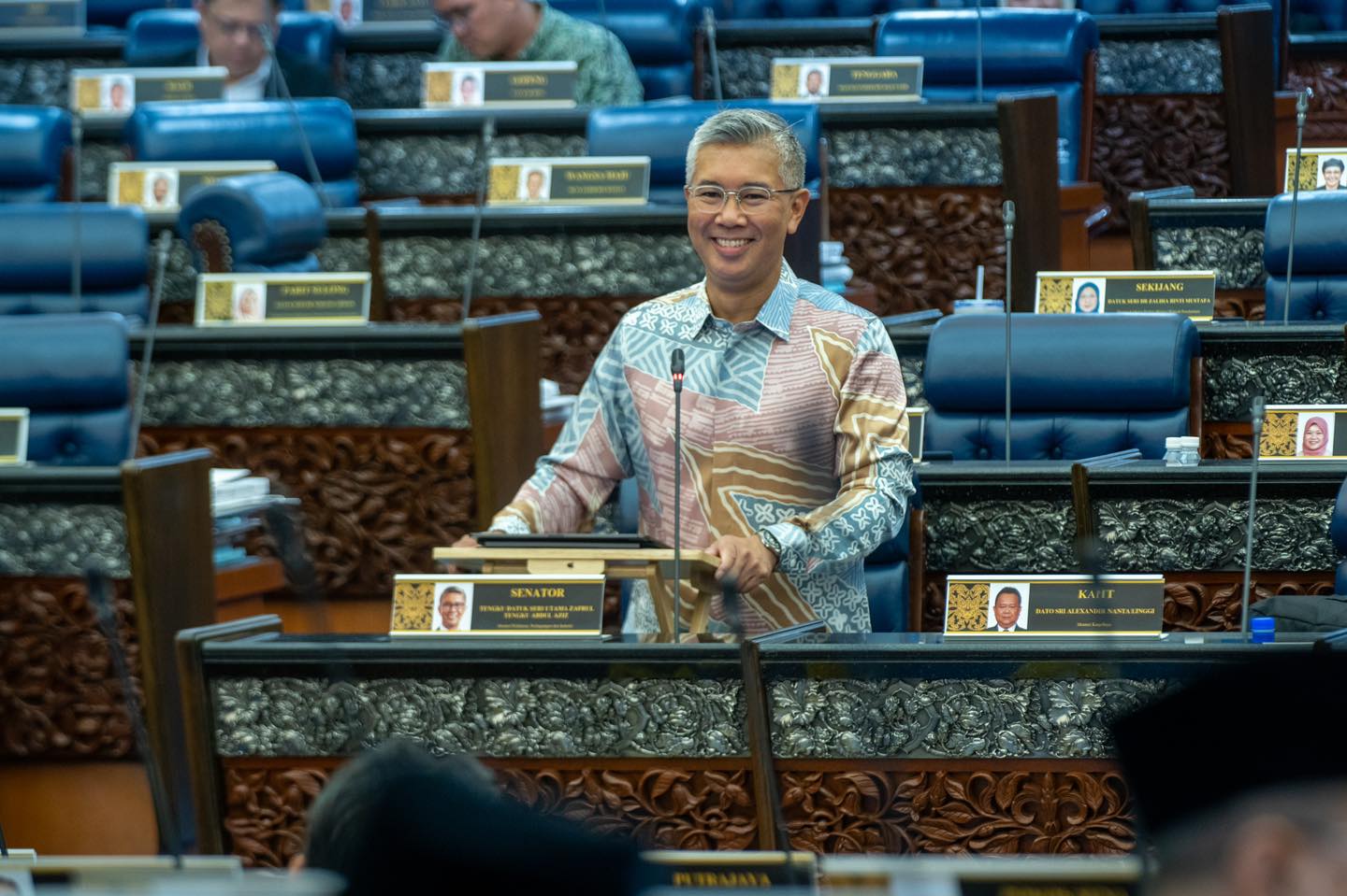 Le ministre malaisien de l’Investissement, Tengku Abdul Aziz