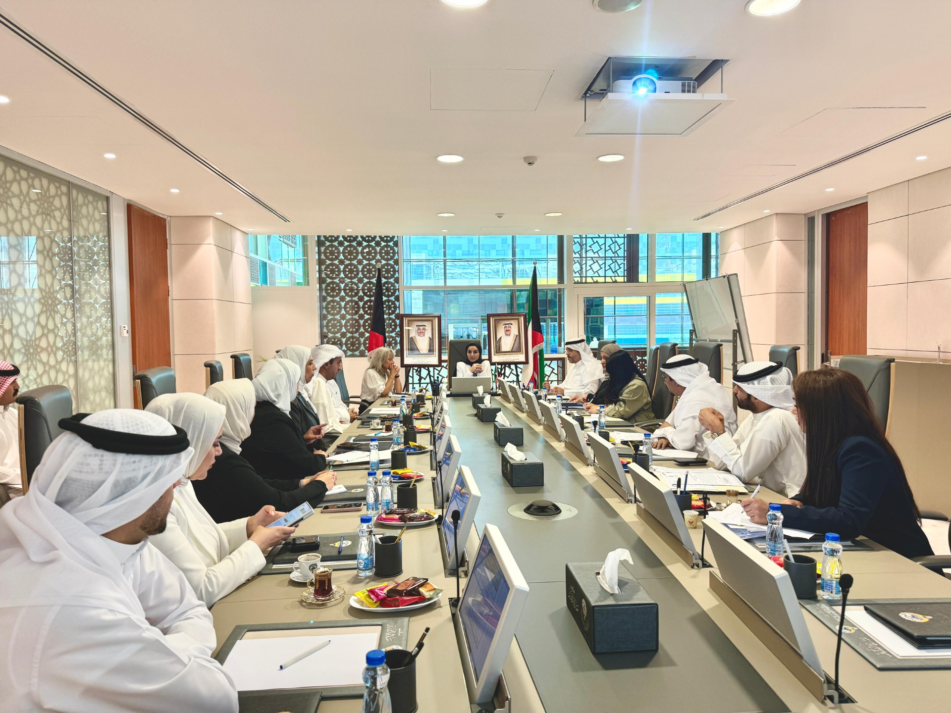 وزير الشؤون الاجتماعية وشؤون الأسرة والطفولة الدكتورة أمثال الحويلة تبحث الاستعدادات لاستضافة الاجتماع ال11 لوزراء الشؤون والتنمية الاجتماعية بدول مجلس التعاون