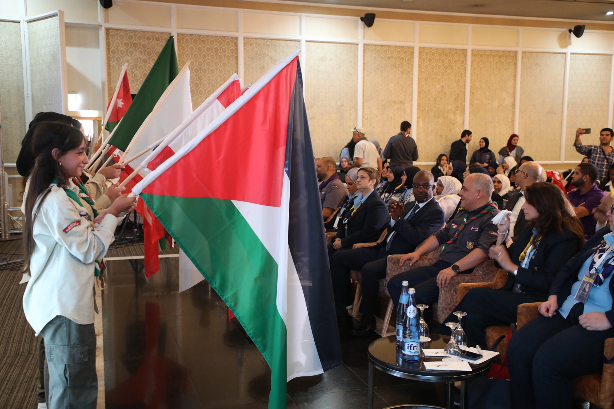 الاعلام العربية في المؤتمر الكشفي العربي