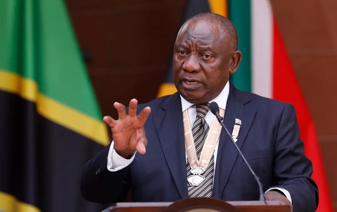 رئيس جنوب إفريقيا سيريل رامافوزا