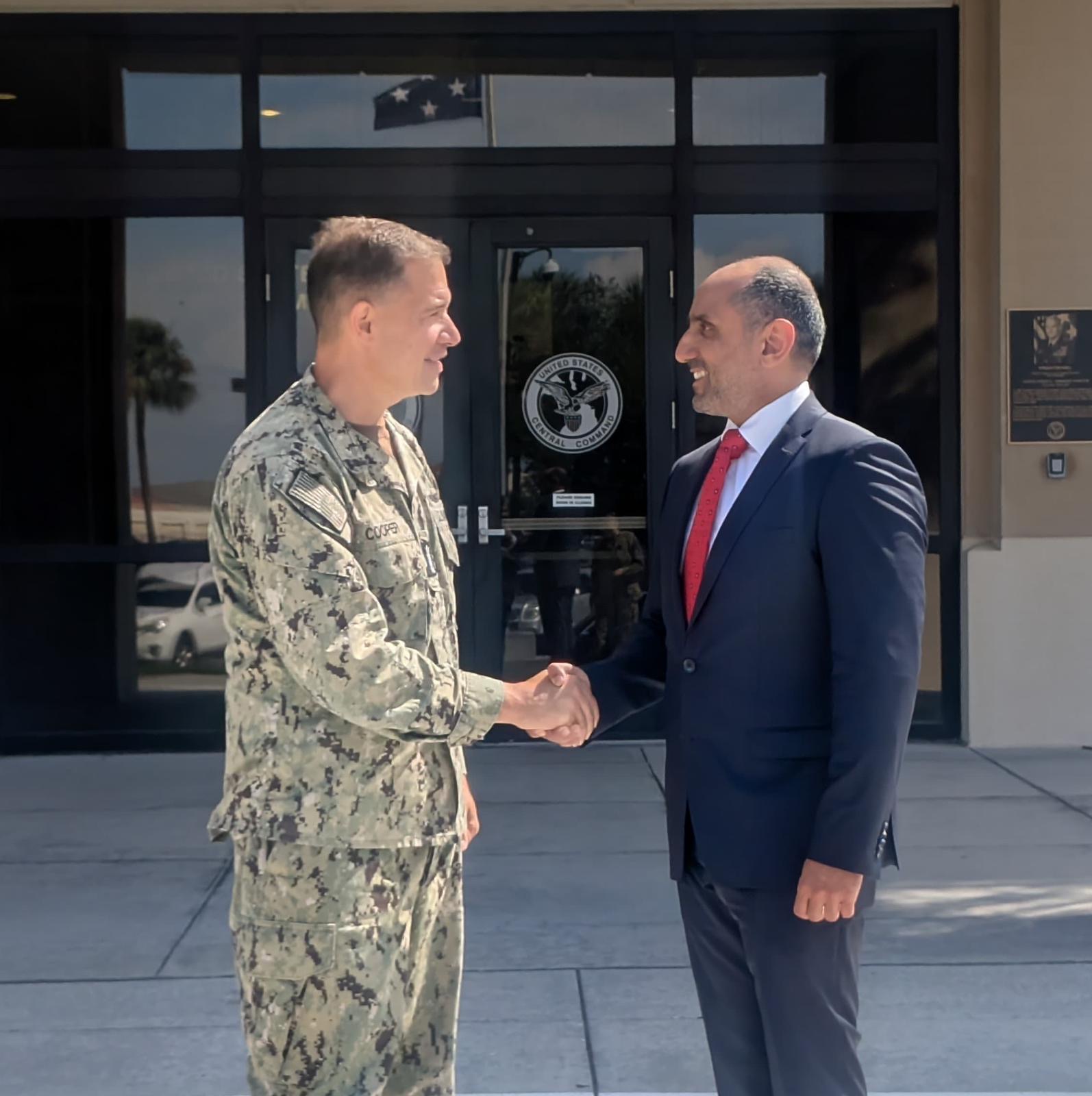 Kuwait Coast Guard chief tackles boosting cooperation with US Centcom Commander