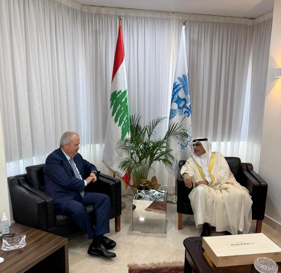 KFAED acting chief with Lebanon's Finance Minister